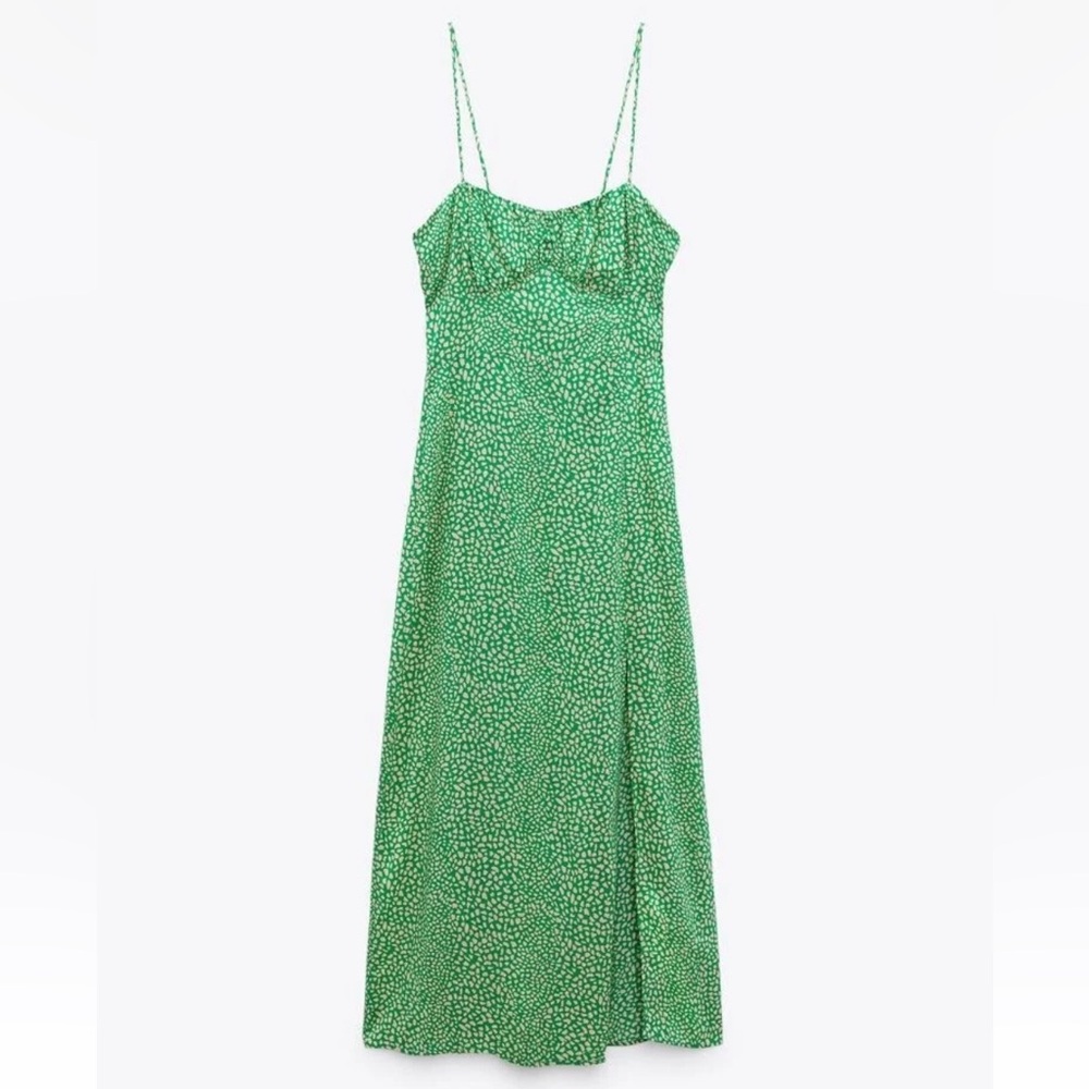 Zara Green Dress